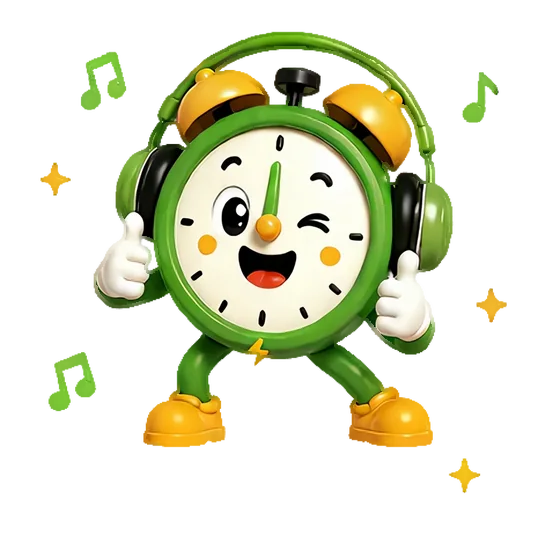 Tiko listening to music on headphones